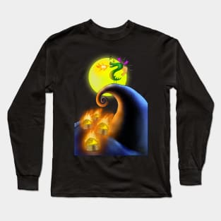 Burnination before xmas Long Sleeve T-Shirt